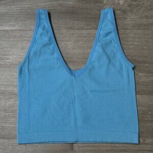 Ribbed Reversible Seamless Tank Top